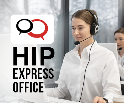 Secretaresse aan de telefoon