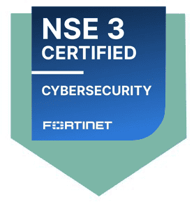 NSE 3 Certified cybersecurity