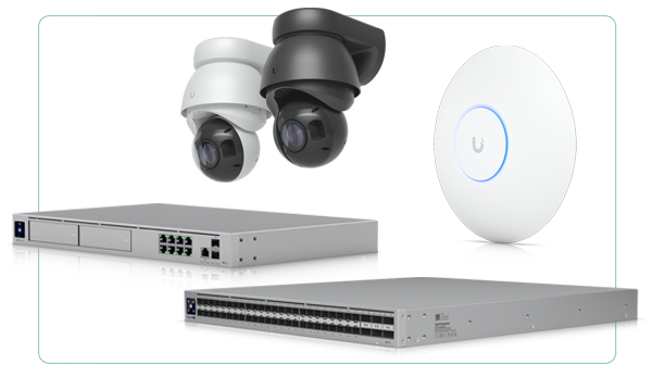 unifi_products Unifi access point, Dreammachine en switches geïnstalleerd door JB-ICT